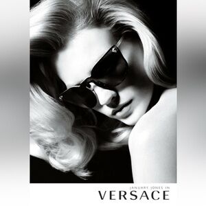 RARE Versace‎ Vintage January Jones Medusa Icon Sunglasses